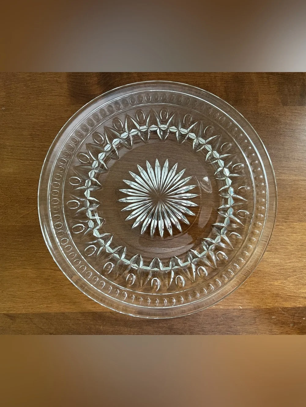 Vintage Indiana Glass Park Lane Lunch/ Salad Plates (set of 6) MCM